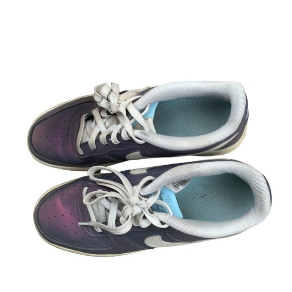 Rare 2016 Nike Air Force 1 Low LV8 'Iridescent Still Blue' Size 7 - Picture 2 of 9